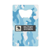 Motif camouflage bleu clair à pois (Devant)