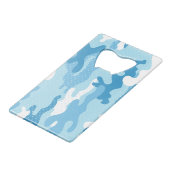 Motif camouflage bleu clair à pois (Dos Angle)