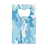 Motif camouflage bleu clair à pois (Dos)