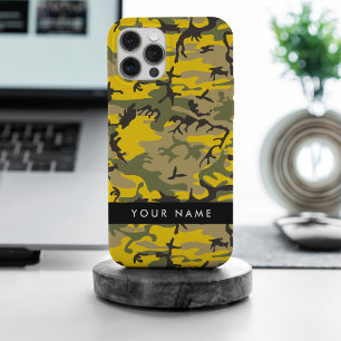 Motif Camouflage Jaune et Vert Personnalisé Votre