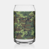 Motif Camouflage Vert, Votre nom, Personnaliser (Gauche)