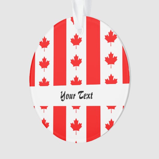 Motif canadien (devant)