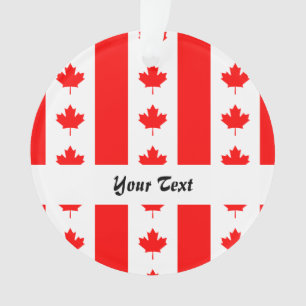 Motif canadien de drapeau