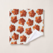Motif canadien de sirop d'érable (Gant de toilette)