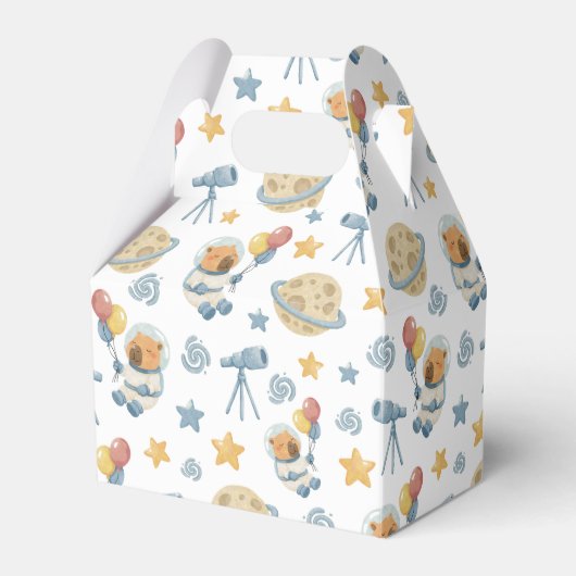 Motif Capybara Astronaut Ballotins (Verso)