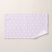 Motif cardiaque (Serviette à main)