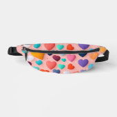 Motif cardiaque multicolore (Recto)