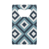 Motif Carré bleu (Devant)