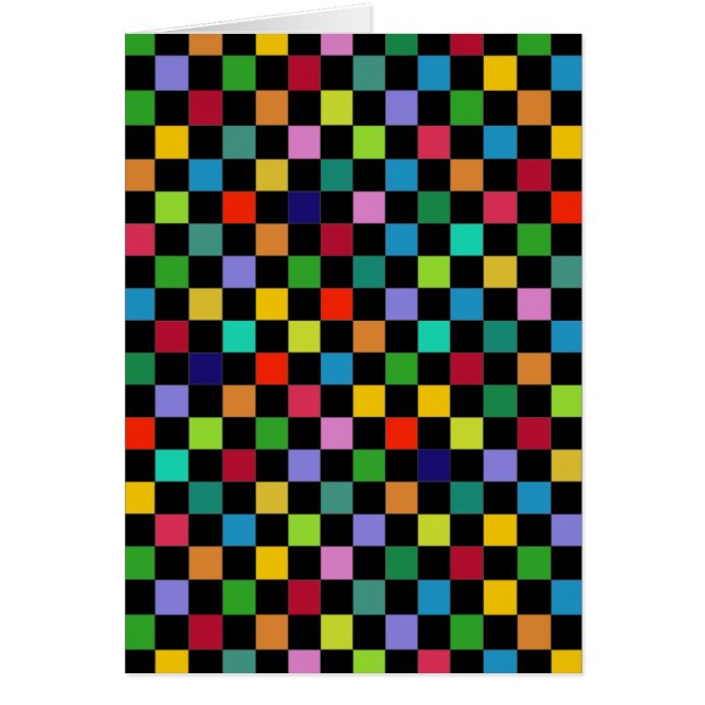 motif carré coloré (Devant)