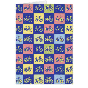 motif carré vélo
