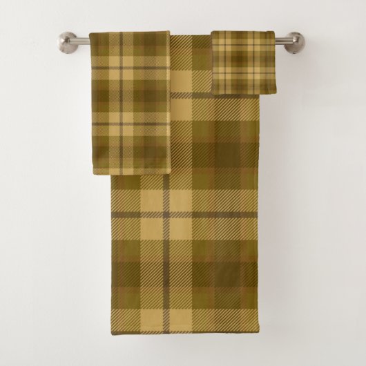 Motif carreau marron (En situation)