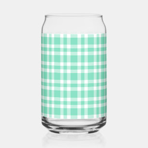 Motif carreaux bleu aquamarine et blanc