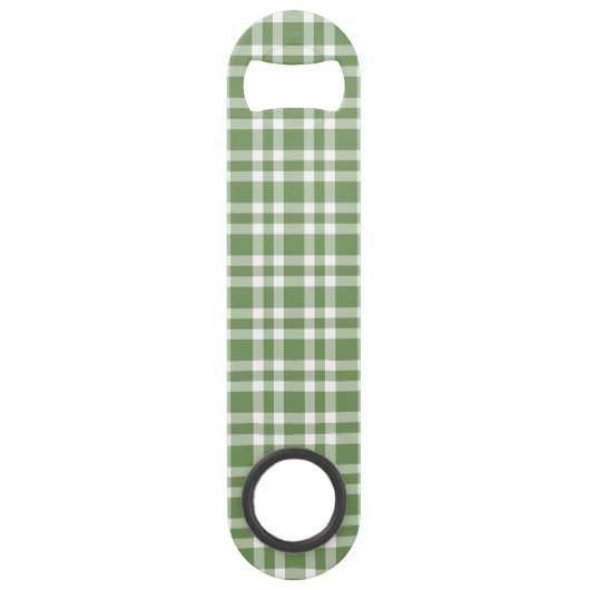 Motif carreaux vert blanc (Devant)