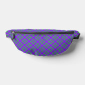 Motif carreaux violet vert (Poser)
