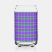 Motif carreaux violet vert (Verso)