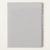 Motif Cercle gris, noir et blanc (Dos)