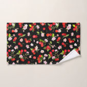 Motif cerise 2 (Serviette à main)