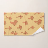 Motif champignon (Serviette à main)