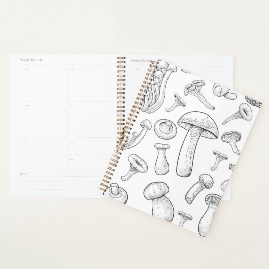 Motif champignon (Devant avec enveloppe)