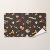 Motif champignon (Serviette à main)