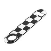Motif Checkered noir et blanc (Dos Angle)