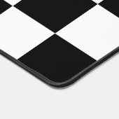 Motif chèque À damiers noir blanc (Coin)