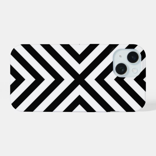 Motif Chevron Abstrait moderne (Verso Horizontal)