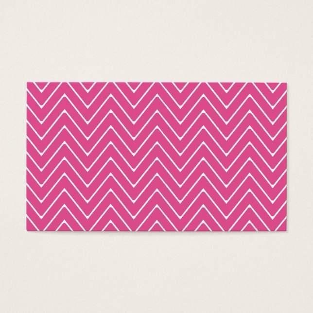 Motif Chevron blanc rose chaud 2A (Devant)