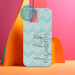 Motif Chevron bleu Pastel pour bébé - Nom du scrip<br><div class="desc">Un design tendance aux couleurs populaires. Un chevron bleu pastel avec une grande signature sur le côté. Si votre art doit encore être ajusté,  cliquez sur le bouton Personnaliser. Cela vous mènera à une zone de design où vous pouvez déplacer les choses et même changer de polices !</div>