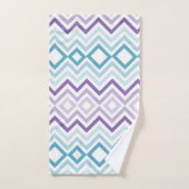 Motif Chevron Noël (Serviette à main)