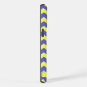 Motif Chevron Personnalisable Jaune Clair Bleu (Côté droit)