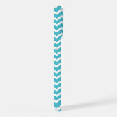 Motif Chevron Turquoise (Côté droit)