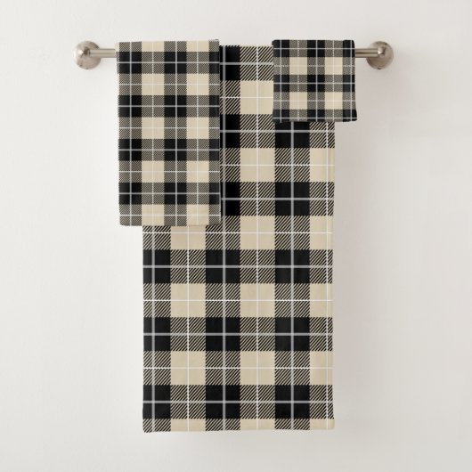 Motif chic de plaid de tartan de chameau de (En situation)