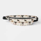 Motif chien Carlin mignon (Recto)