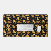 Motif Chien Mignon (Clavier et souris)