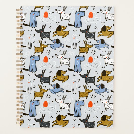 Motif chien mignon Doodle (Devant)