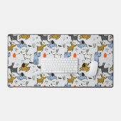 Motif chien mignon Doodle (Clavier et souris)