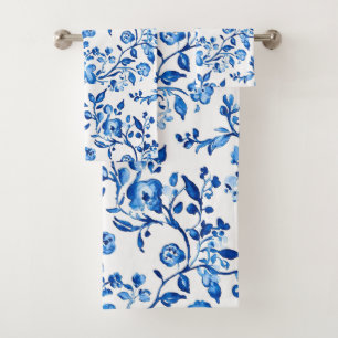 Motif Chinoiserie Bleu