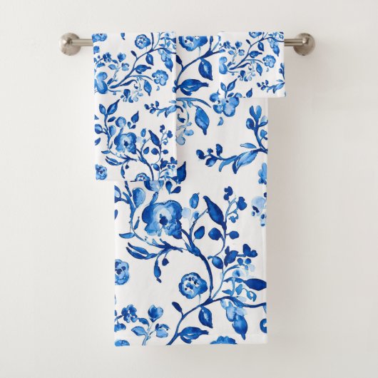 Motif Chinoiserie Bleu (En situation)