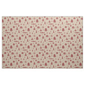 Motif Choses Effrayantes - Tissu Dove + Ruby (Fat Quarter)