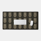 Motif Chouette de bronze (Clavier et souris)