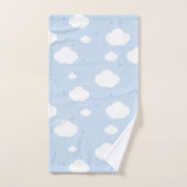 Motif Ciel Bleu (Serviette à main)