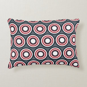 Motif circulaire Coussin d'accents décoratifs