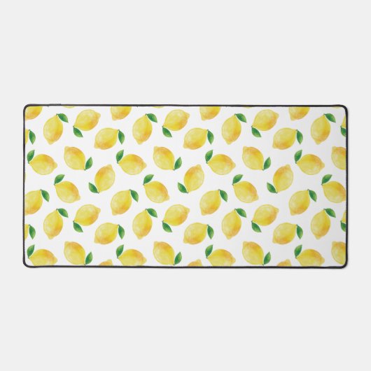 Motif citron aquarelle (Recto)