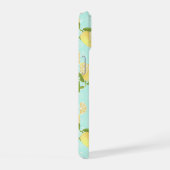 Motif citron  Bleu (Côté droit)