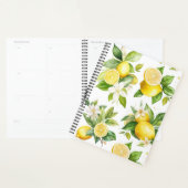 Motif citron, Fleurs de citron, Feuilles, Citrus (Devant avec enveloppe)