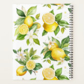 Motif citron, Fleurs de citron, Feuilles, Votre No (Dos)