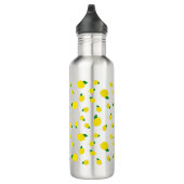 Motif citron Imprimer Bouteille d'eau en acier ino (Droite)