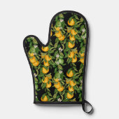 Motif Citrons sur Fond Noir (Recto)