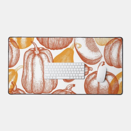 motif citrouille (Clavier et souris)